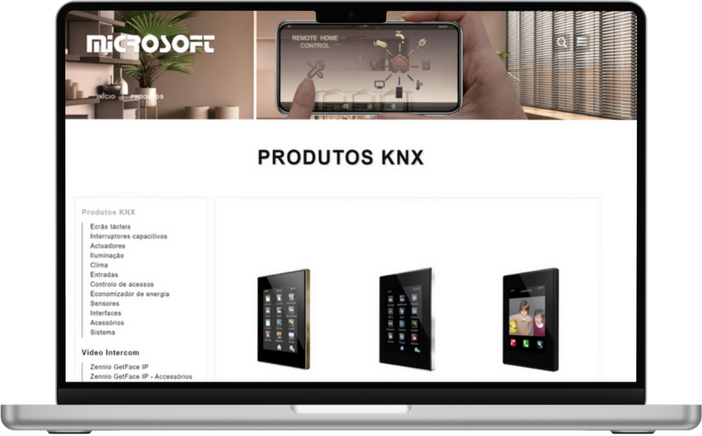 Microsoft Domótica - mockup